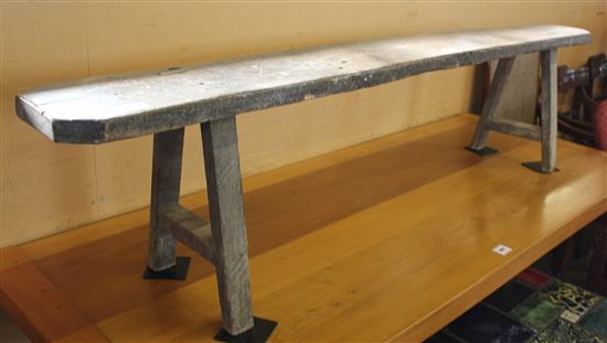 Oak bench